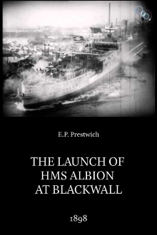 The Launch of HMS Albion at Blackwall Trailer