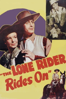 The Lone Rider Rides On Trailer