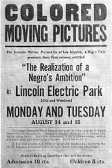 The Realization of a Negro's Ambition Trailer