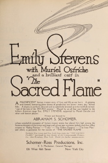 The Sacred Flame Trailer