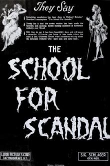 The School for Scandal Trailer