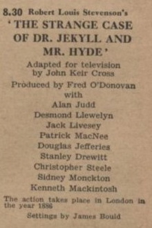 The Strange Case of Dr. Jekyll and Mr. Hyde Trailer