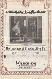 The Treachery of Broncho Billy's Pal Trailer