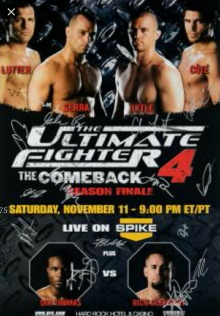 The Ultimate Fighter 4 Finale Trailer