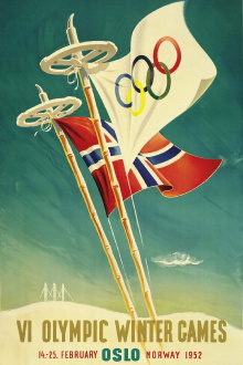The VI Olympic Winter Games, Oslo 1952 Trailer