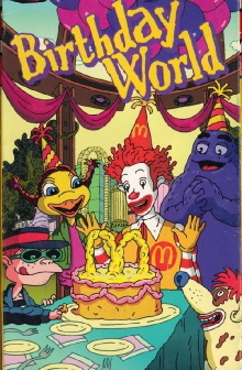 The Wacky Adventures of Ronald McDonald: Birthday World Trailer