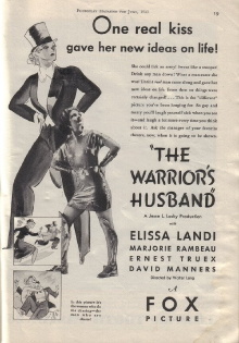 The Warrior's Husband Trailer