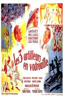 Three Artillerymen on the Move Trailer