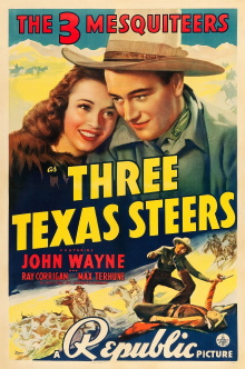 Three Texas Steers Trailer
