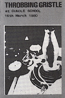 Throbbing Gristle: Live at Oundle School, 16th March 1980 Trailer