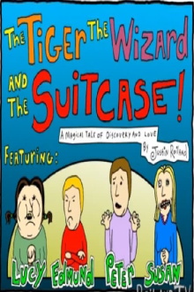 Tiger, Wizzard, and Suitcase Trailer