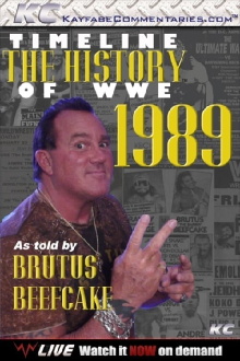 Timeline: The History of WWE – 1989 – As Told By Brutus Beefcake Trailer