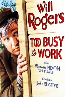 Too Busy to Work Trailer