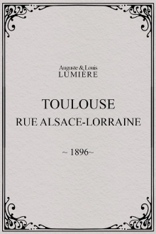 Toulouse, rue Alsace-Lorraine Trailer