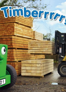Tractor Ted Timberrrr! Trailer