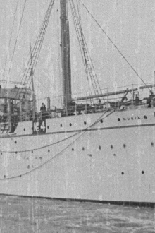 Troopship Nubia Leaving Harbour Trailer