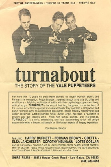 Turnabout: The Story of the Yale Puppeteers Trailer