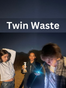 Twin Waste Trailer