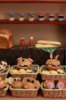 Twins in Bakery Trailer
