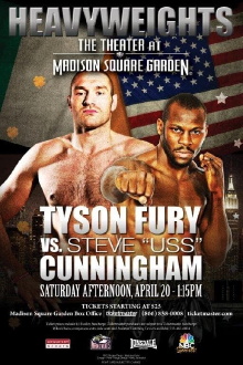 Tyson Fury vs. Steve Cunningham Trailer