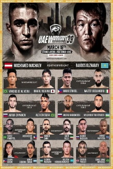 UAE Warriors 39: Machaev vs. Olzhabay Trailer