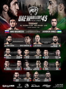 UAE Warriors 45: Magomedov vs. Jumaev Trailer