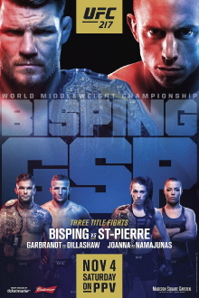 UFC 217: Bisping vs. St-Pierre Trailer