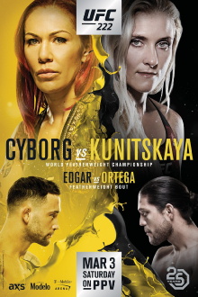 UFC 222: Cyborg vs. Kunitskaya Trailer