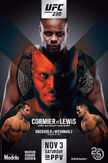 UFC 230: Cormier vs. Lewis Trailer