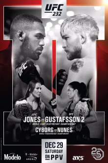 UFC 232: Jones vs. Gustafsson 2 Trailer