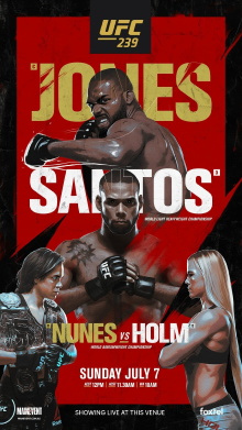 UFC 239: Jones vs. Santos Trailer