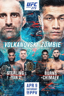 UFC 273: Volkanovski vs. The Korean Zombie Trailer
