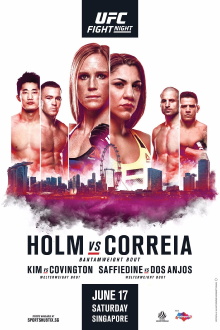 UFC Fight Night 111: Holm vs. Correia Trailer