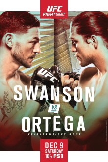 UFC Fight Night 123: Swanson vs. Ortega Trailer