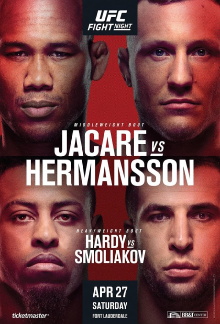 UFC Fight Night 150: Jacare vs. Hermansson Trailer