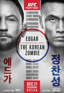 UFC Fight Night 165:  Edgar vs The Korean Zombie Trailer