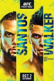 UFC Fight Night 193: Santos vs. Walker Trailer