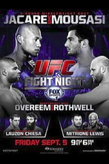 UFC Fight Night 50: Jacare vs. Mousasi Trailer
