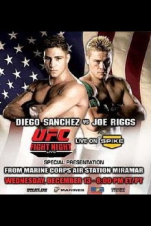 UFC Fight Night 7: Sanchez vs. Riggs Trailer