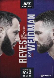 UFC on ESPN 6: Reyes vs. Weidman Trailer