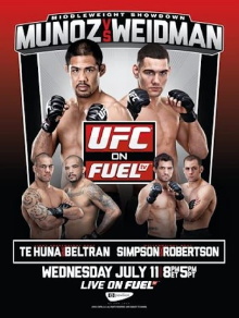 UFC on Fuel TV 4: Munoz vs. Weidman Trailer