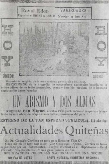 Un Abismo y Dos Almas Trailer