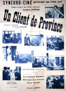 Un client de province Trailer