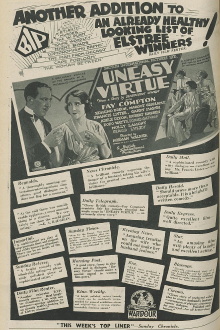 Uneasy Virtue Trailer
