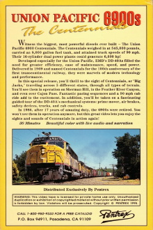 Union Pacific 6900s - The Centennials Trailer