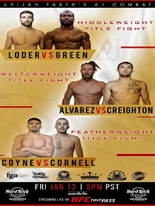 Urijah Fabers A1 Combat 7 Trailer