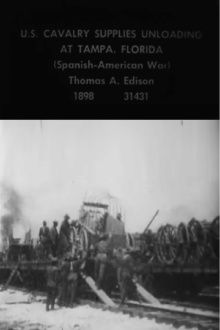 U.S. Cavalry Supplies Unloading at Tampa, Florida Trailer