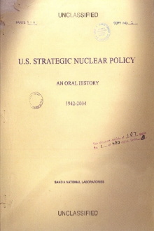 U.S. Strategic Nuclear Policy Trailer
