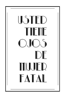 Usted tiene ojos de mujer fatal Trailer
