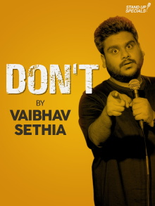 Vaibhav Sethia: Don't Trailer